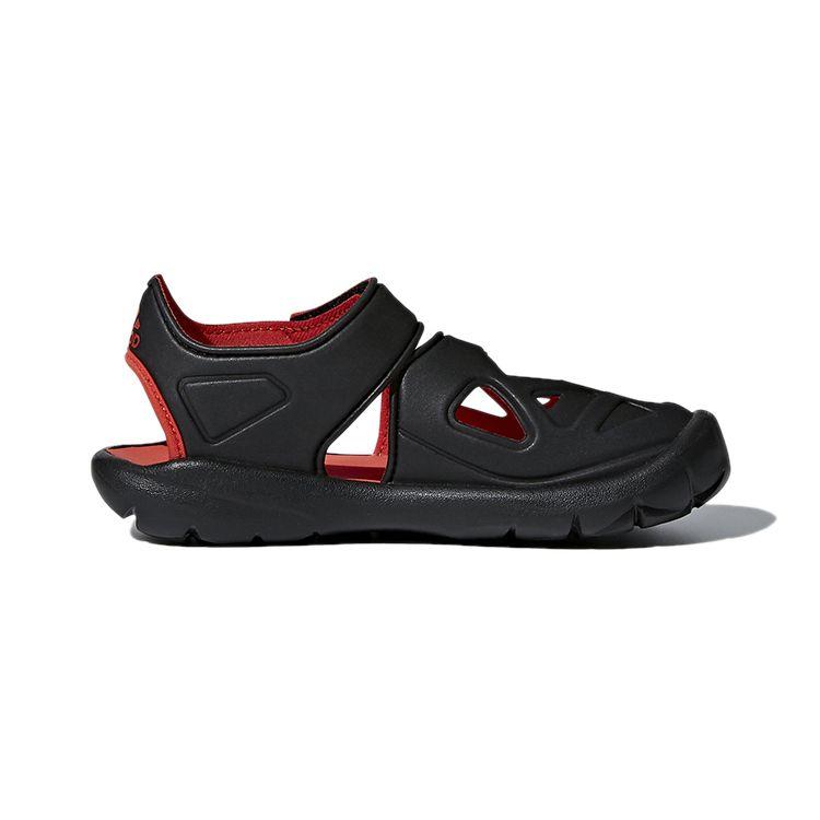 Adidas Fortaswim Simple Non-Slip Childrens Sandals Kids Sandals Black DB0486