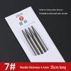 Three Swallow Stainless Steel Knitting Needles Set for Handmade Scarves and Sweaters
