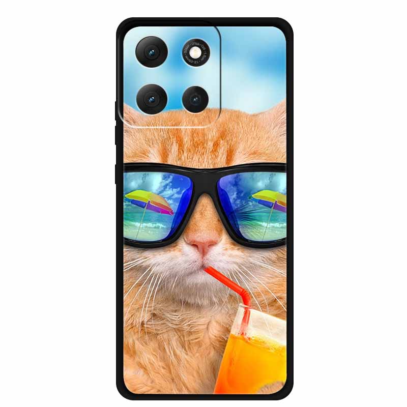 Чехол для Motorola Moto G86 Power 5G G 86 Power Мягкий ТПУ Силиконовые Задние Крышки Для Moto G86 Power Животные Расписной Тигр Лев Чехол