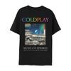 COLDPLAY Группа Музыка Сфер Тяжелый Хлопок Черная Футболка TT69 Унисекс Футболка