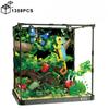 1358PCS Tropical Rain Forest Butterfly Chameleon Building Blocks Creative Collection Construction Bricks Toys Gifts For Kids