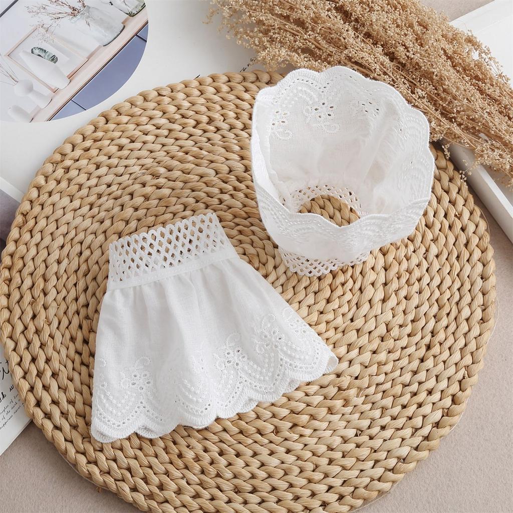 Фея наручные манжеты для рубашек Свитер Кружева с накладными рукавами Орнамент Расклешенные оборками Расклешенные рукава Накладные манжеты на запястьях