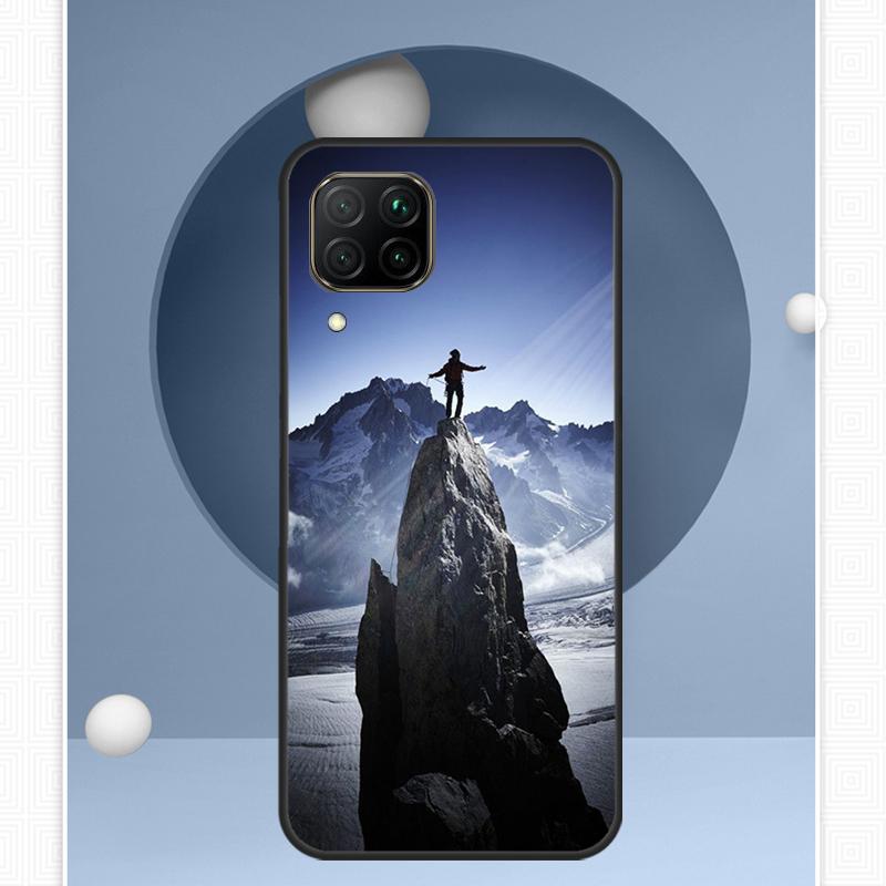 Mountain Climbing For Huawei Nova 12i 12s 11i 8i Y91 Y60 Y70 Y72 Y90 Y61 9 10 SE P20 P40 Lite P30 P60 Pro Case