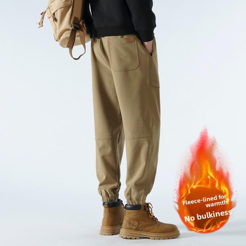 Американский стиль Ветрозащитные Водонепроницаемые Зимние Уличные Походные Брюки для Мужчин и Женщин, Брюки Карго с Флисовой Подкладкой и Утеплителем