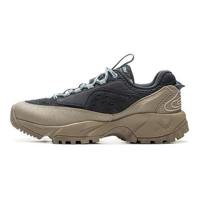 Li Ning CF Trail V2 прочные удобные амортизирующие низкие кроссовки для походов на открытом воздухе женские кроссовки для походов черные коричневые AHCU040-2