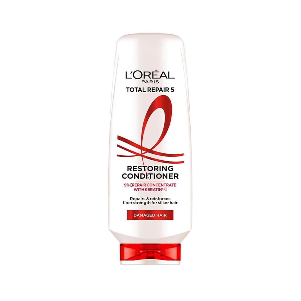 L'Oreal Paris Бальзам Total Repair 5 для поврежденных и ослабленных волос с технологией Keratin XS, 175 мл