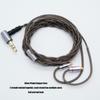 120 см/3,9 фута Улучшенный провод для наушников Sennheiser IE300 IE600 IE900 Улучшение звука