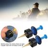 2 Set ABS Fishing Bait Clip with Rubber Bands Baits Clip Portable Lures Clip  Carp Fishing