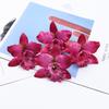 10/20pcs Artificial Flower Plants Butterfly Orchid Flowers Wall Wedding Home Room Decor Bridal Accessories Clearance Wreath prop