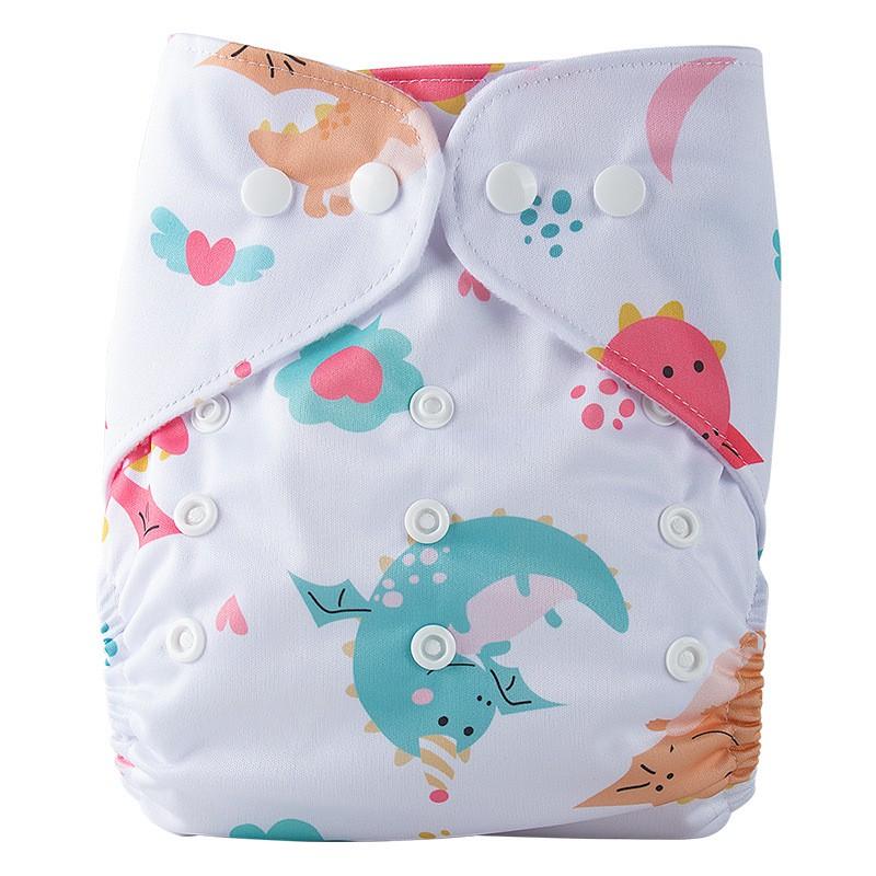 Многоразовые стирающиеся подгузники для малышей 1-3 лет 3,5-15 кг Регулируемые кнопки Экологичные детские штанишки