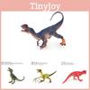 Высококачественные статические модели юрских животных из ПВХ, T-rex, Раптор, Лесные игрушки для коллекционеров
