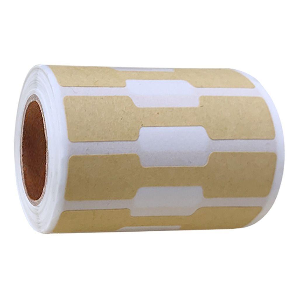 500 шт. Крафт-бумага Бирки для ожерелий и колец Цвета в ассортименте Бирки для браслетов Ювелирные ценники