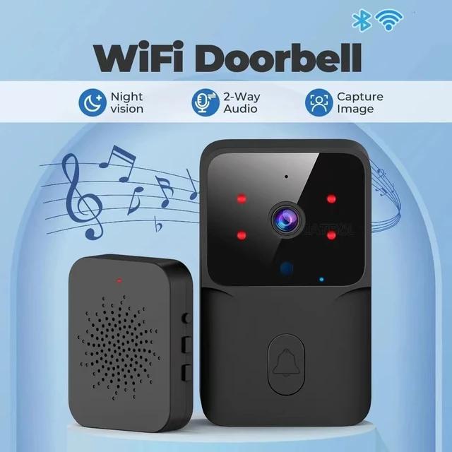 WiFi Видео Беспроводной HD Звонок Домашняя Система Домофона Телефон Дверной Видеоглазок Ночное Видение Безопасность Дверной Звонок Камера