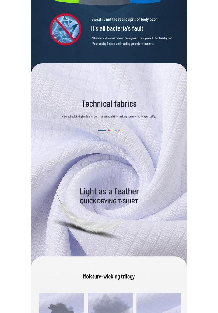 Unisex Custom Logo Quick-Dry Ice Silk Polo T-Shirt for Work & Events – Short Sleeve, Summer Style