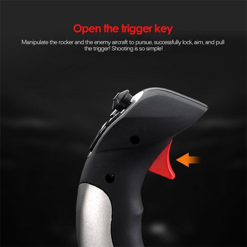 ПК/настольный Pxn-2113 Flight Simulator Геймпад Контроллер Джойстик 12 программируемых кнопок с