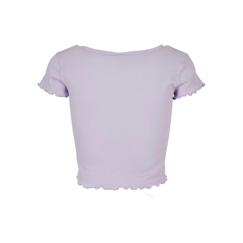 Urban Classics Womens/Ladies Ribbed Button-Down Crop Top