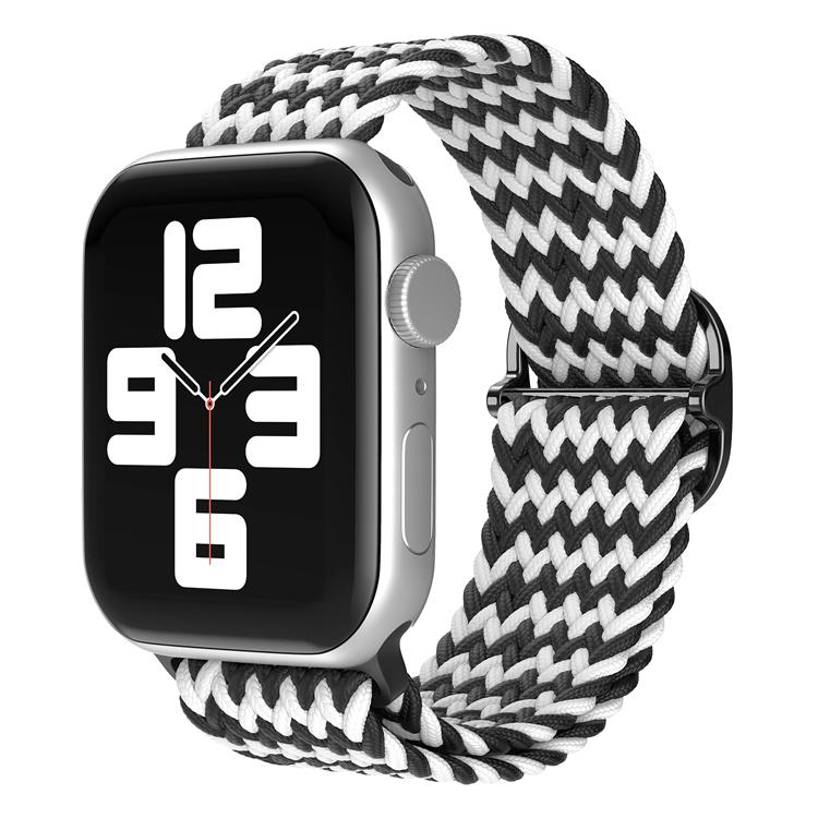 Плетеная петля Solo для Apple Watch Band 44 мм, 40 мм, 45 мм, 41 мм, 49 мм, 42 мм, 38 мм, эластичный браслет IWatch Series 7, 3 SE, 6, 8, ультра-ремешок для ремешка для наручных часов