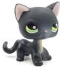 Редкая игрушка Littlest Pet Shop Lps Мини-подставки Котенок с короткой шерстью Старые фигурки Коллекция Al Игрушка на пружинке
