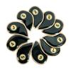 10pcs Golf Iron Head Covers Set Practical PU Leather Durable Headcover