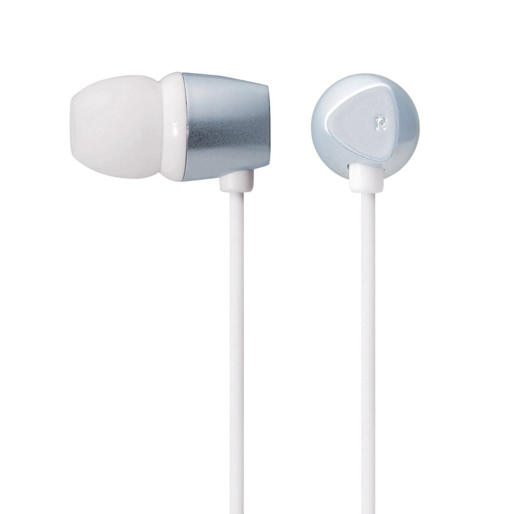 ELECOM Emperor Series Stereo with enhanced resolution for clear transparent and rich lows Earphones, White, EHP-CN210AWH, highs, mids,