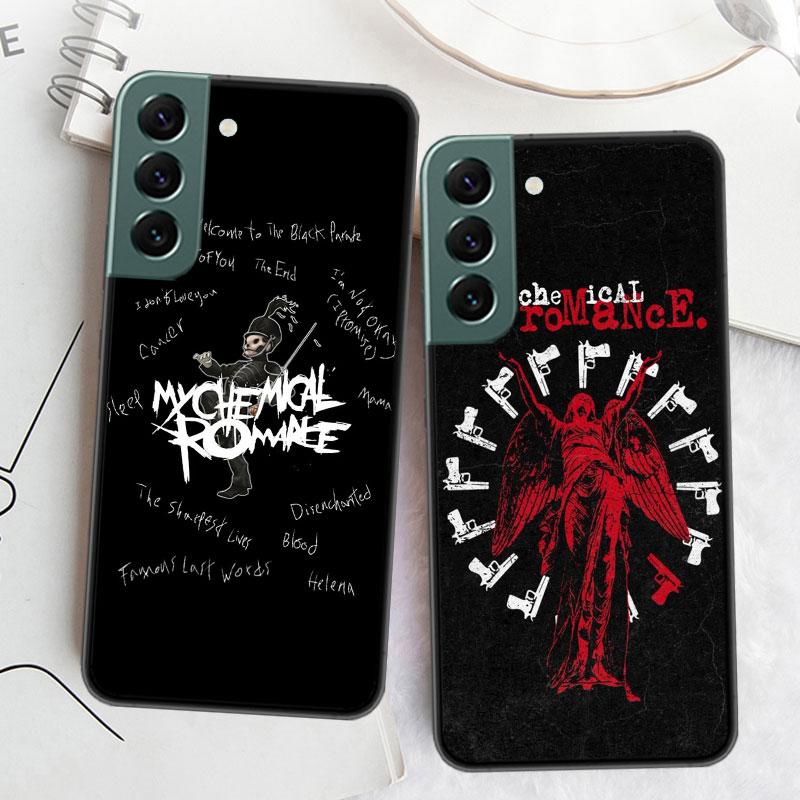 My Chemical Romance MCR Phone Case For Samsung Galaxy S22 S25 Ultra S21 S10 Plus S26 Edge S20 S23 S24 FE Cover Silicone Soft