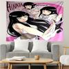 Hinata Hyuga Tapestry for Bedroom Aesthetic Classroom Tapestries Wall Hanging for Living Room Dorm Office,Ideal Creative Gift