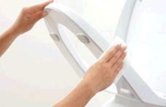 LIXIL INAX Warm Water Wash Heated Toilet Seat Shower Toilet Seat Type D Series Off White CW-D11/BN8