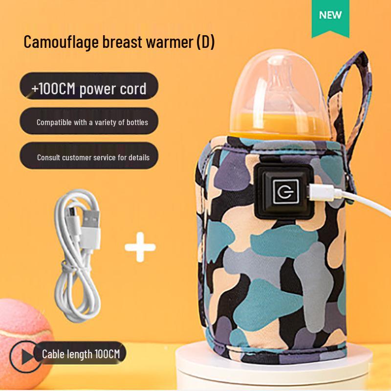 Universal Portable Baby Bottle Insulated Sleeve - Constant Temperature Outdoor Milk Warmer