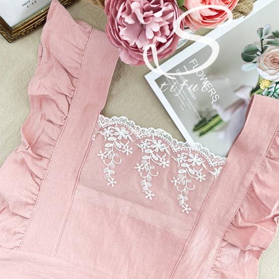 Модный моющийся жиростойкий пыленепроницаемый кофейня, пекарня, кухня, кружевной фартук, инструмент для приготовления пищи, товары для дома, кухонный фартук