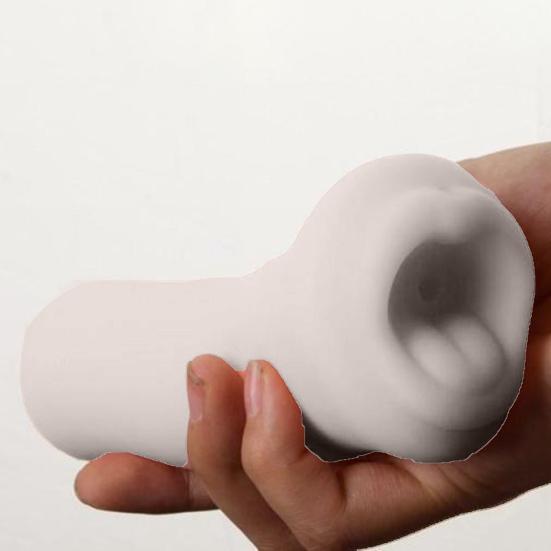 Pocket Male Masturbator Super Soft Flexible Realistic Deep Throat Oral Sex Stroker Adult Training Sex Toy