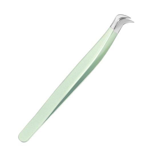 Eyelash Tweezers Stainless Steel 3D Accurate Clip Lash Extensions Supplies Tool Efficient Eyelashes Tweezers for Precise Application