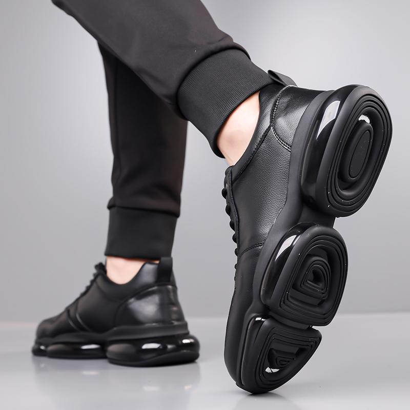 Fashion Casual Running Shoes Comfortable Walking Shoes Non-Slip Sole Sneakers 2025 New Arrival Male Flats Men's Leather Sports Shoes