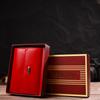 Яркий кошелек для женщин среднего размера из натуральной гладкой кожи CANPELLINI 21814 Красный