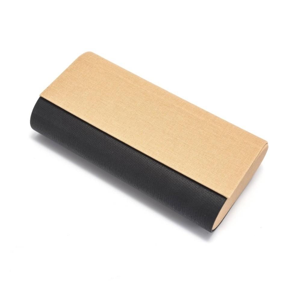 Double Layer Double Eyeglasses Case Large Capacity Waterproof Eyeglasses Holder PU Leather Scratch Resistant Sunglasses Box Men
