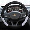 100% кожаный чехол на руль автомобиля DERMAY, противоскользящий для Chevrolet Orlando, высокое качество, авто