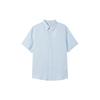Solid Color Outdoor Breathable Casual Slim Fit Polo Shirt Men Shirts Light-Blue A24WG-940