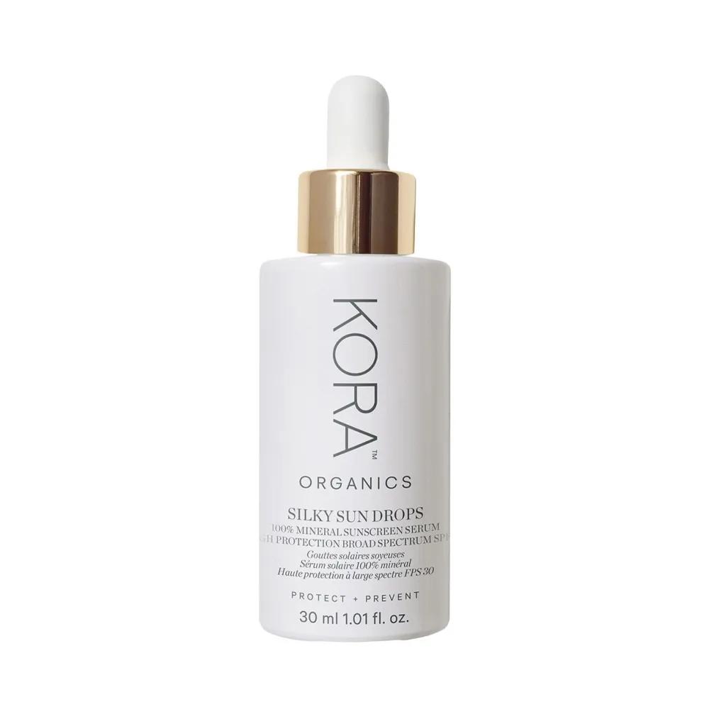 KORA Organics Sunscreen Serum Silky Sun Drops 30ml