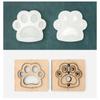 Dog Paw Cutting Die Modeling Mold Vegetable Leather Punch Blade Rule Cutting Mold Wood Die Cutter Leather Paper Crafts Tools