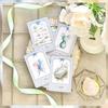 [Officially Imported, Limited Quantity] Tiny Whisper Lenormand | Lenormand Cards, 47-Piece Set [Includes Drawstring Pouch] with Japanese Keyword Cards