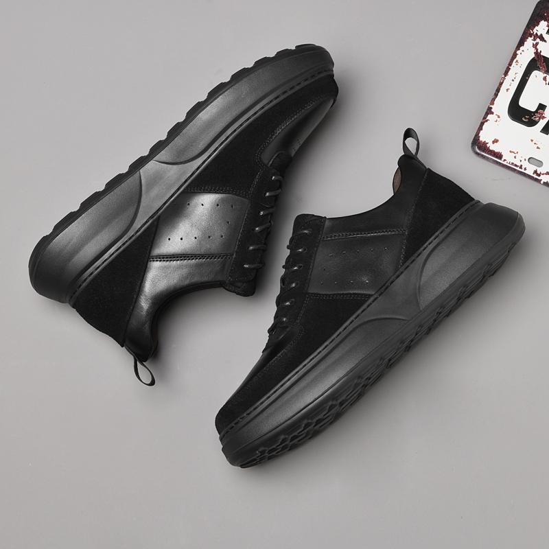 Роскошные брендовые мужские повседневные туфли из натуральной кожи, удобные кроссовки для отдыха на открытом воздухе, новый дизайн, мужская официальная обувь для вечеринок, туфли на толстой подошве