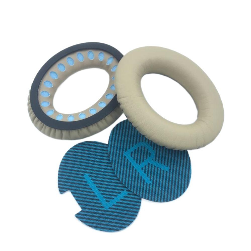 2Pcs Replacement Ear Pads Repair Parts Soft Ear Cushion Memory Foam Headset Earmuff for Bose QuietComfort QC15 QC25 AE2