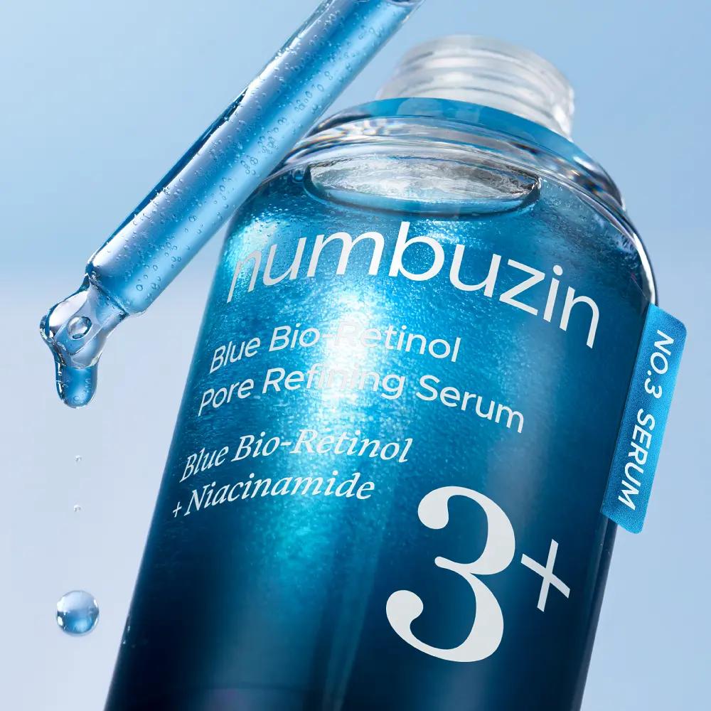 NUMBUZIN Сыворотка №3 Blue Bio-Retinol для сужения пор 30 мл, корейская