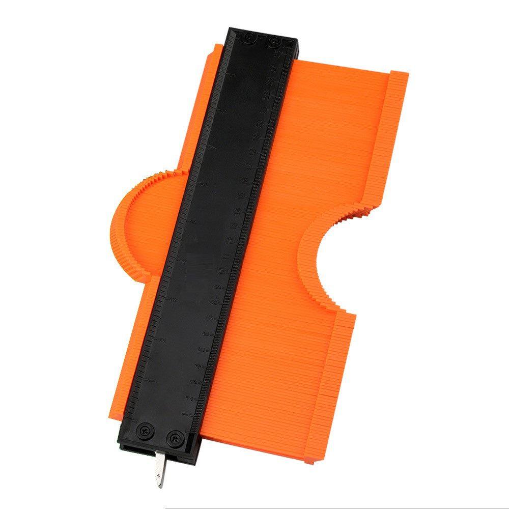 Блокируемый контурный шаблон: Неправильная дуговая линейка для деревообработки и измерений