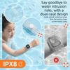 IPX8 Waterproof Swim Smartwatch Protector Portable Underwater Watch Cover  Underwater Use