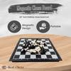 10x10 Inches Magnetic Foldable Chess Board Set Travel Portable Chess Set for Kids and Adult