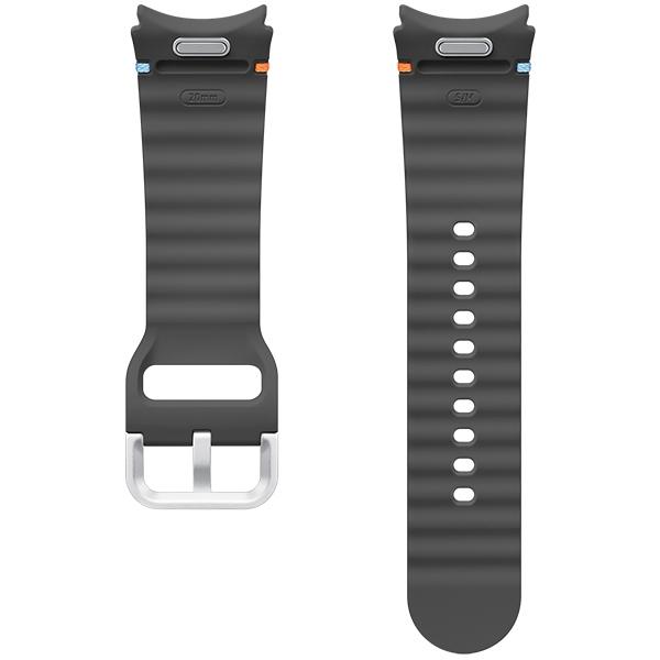 Pasek Sport Band Samsung Et-Snl30Sbegeu Do Watch7 / 6 / 5 / 4 20Mm S/M Szary/Dark Gray