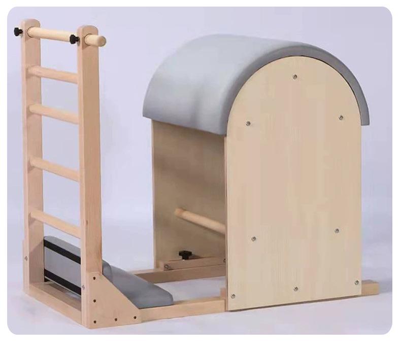 Maple Pilates Ladder Barrel Yoga Studio Posture Trainer