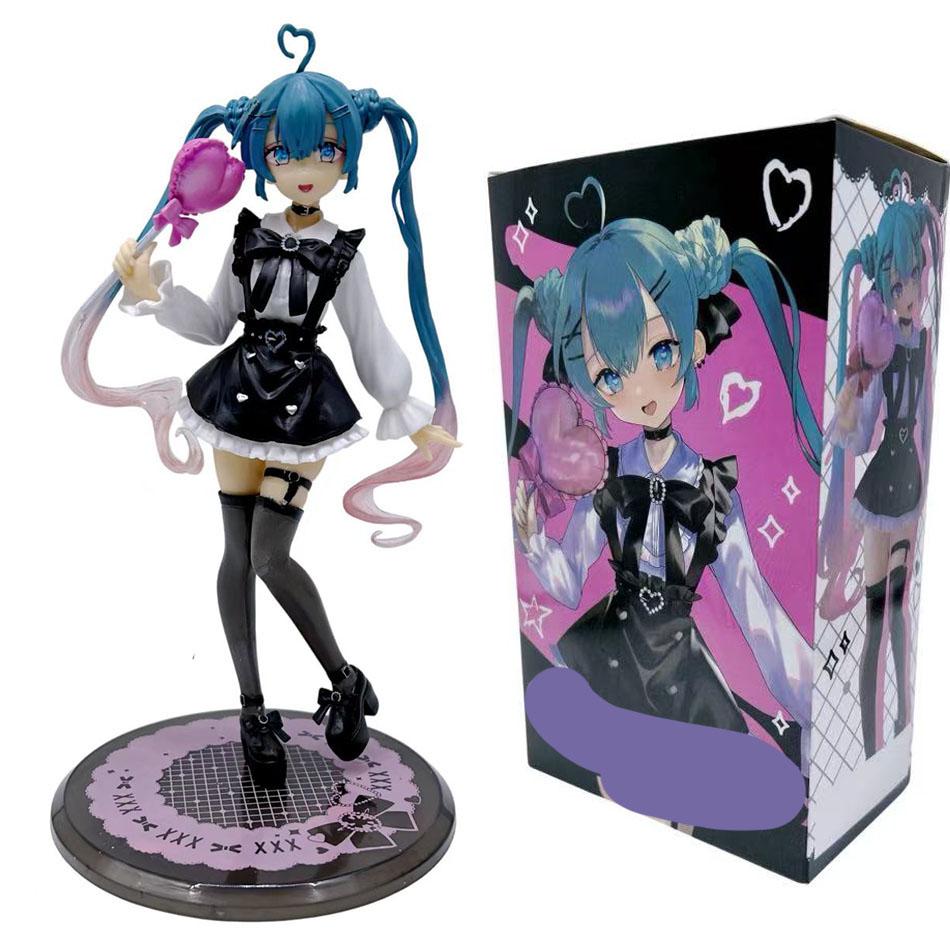 Anime Sugar Sugar Chaotian Sauce Figurine Needy Girl Overdose Cute Rain Figures Pvc Standing Model Collection Toys Birthday Gift