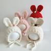 Windproof Baby Cap Cotton Girl's Ear Protection Cap Fashionable Cartoon Baby Hat  Winter