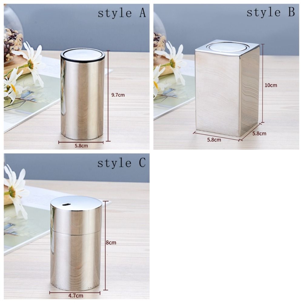 Утолщенный держатель для зубочисток из нержавеющей стали, переносная коробка для зубочисток, коробка для хранения зубочисток для отеля